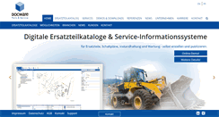 Desktop Screenshot of docware.de