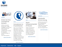 Tablet Screenshot of docware.de